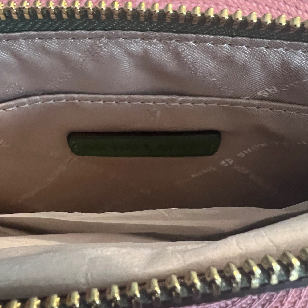 MICHAEL Michael Kors Fern Green Leather Jet Set Wristlet (NWT) - Picture 3 of 6